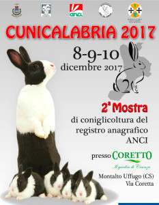 Oggi, gli Allevatori del Sud Italia a Montalto Uffugo per Cunicalabria 2017