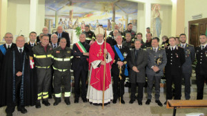 Rossano, Capitaneria di Porto e Vigili del Fuoco insieme per festeggiare Santa barbara con l’arcivescovo (2)