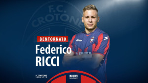 Crotone Calcio- Bentornato Ricci, Federico di nuovo con noi