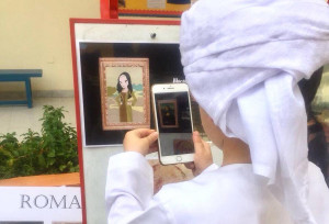 Dubai, A scuola con innovazione- La Gioconda diventa un cartone animato in realtà aumentata