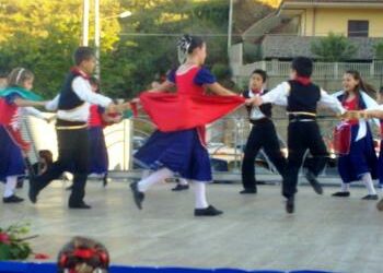 Il gruppo Folkloristico della scuola Sant’Elia
