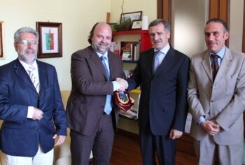 Il presidente Zurlo incontra il questore Finocchiaro