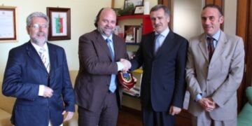 Il presidente Zurlo incontra il questore Finocchiaro