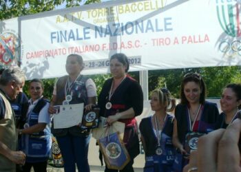 Oro in Calabria alla 10^ Finale Nazionale Tiro a Palla Fidasc