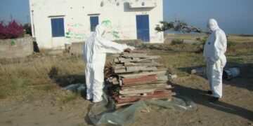 Amianto, raccolte 6 tonnellate di materiale pericoloso a Rossano