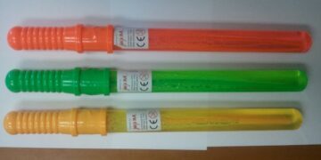 Bloccate alla dogana 35mila confezioni di bolle di sapone