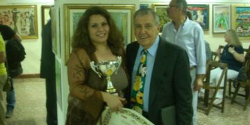 Torretta, giovane mamma con la passione per la pittura