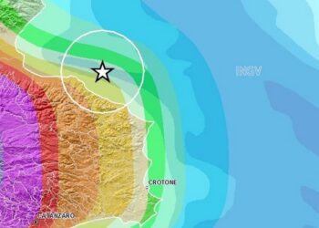 Terremoto con epicentro in mare in prossimità di Cariati e Calopezzati