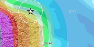 Terremoto con epicentro in mare in prossimità di Cariati e Calopezzati