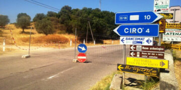 Chiusa la strada provinciale Cirò-Cirò Marina