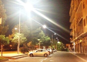 Completati i lavori per la nuova illuminazione a Corso Mazzini