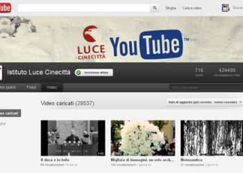 L’Archivio storico “Luce” su Youtube