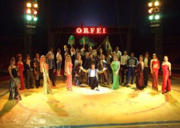 Oggi gli anziani e gli ammalati ospiti del Circo Orfei