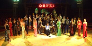 Oggi gli anziani e gli ammalati ospiti del Circo Orfei