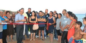 Inaugurato il lido comunale per disabili e anziani