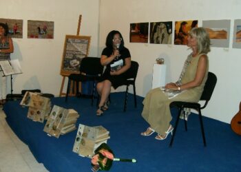 Mostra di Maria Luisa Scaldaferri a Praia