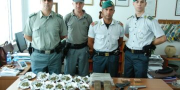 Sequestrata piantagione di canapa indiana, uomo colto in flagranza