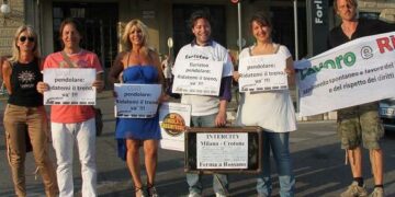 Rivogliamo l’Intercity Milano-Crotone, pendolari in agitazione