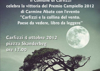 Carfizzi festeggia Carmine Abate