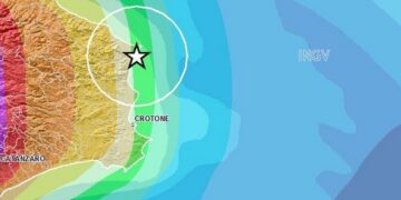 Terremoti, lieve scossa a Ciro’ Marina