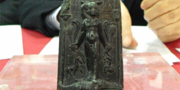 La ‘Stele di Horo’ in esposizione a Bruxelles