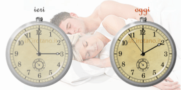 Cambio ora in Italia, dall’Ora Legale all’Ora Solare