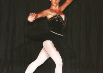 Federica Piro a lezione alla scuola di danza del Teatro dell’Opera di Sofia