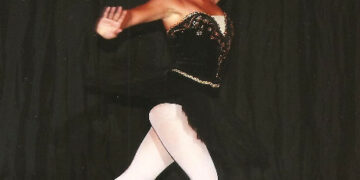 Federica Piro a lezione alla scuola di danza del Teatro dell’Opera di Sofia