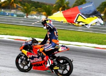 Il cirotano Sandro cortese e’ campione del mondo di Moto3
