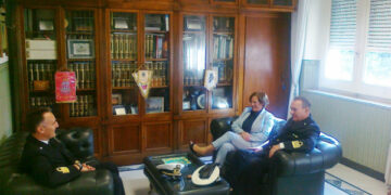 Cortese accoglie nuovo Comandante Capitaneria di Porto