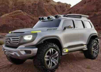 Una concept Mercedes che prefigura la nuova G