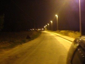 Illuminazione viale Calabria a Papanice