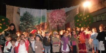 San Martino festeggiato dai bambini della scuola ‘L&D Siciliani’