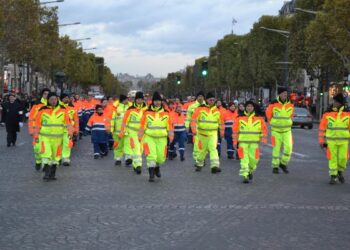 Prociv Arci Calabria alla commemorazione Milite Ignoto francese