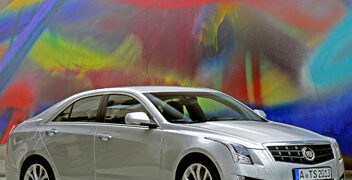 Al volante della Cadillac Ats