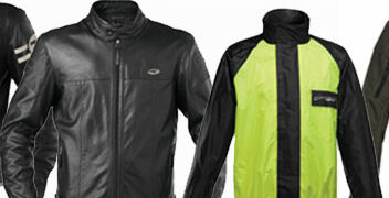 Abbigliamento e caschi per centauri alla moda