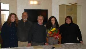 Alessandra Iozzi con il direttivo