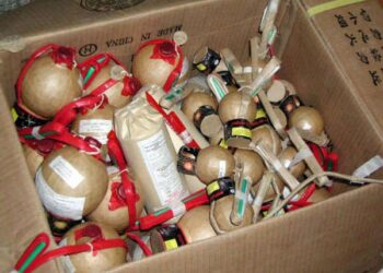 Sequestrate oltre una tonnellata di ‘botti’ a Rossano