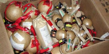 Sequestrate oltre una tonnellata di ‘botti’ a Rossano