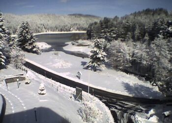 Meteo, neve a bassa quota in Calabria
