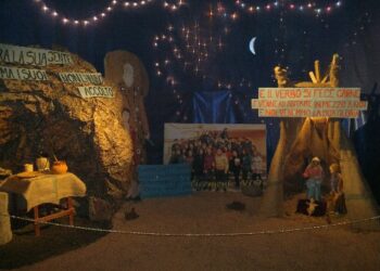 Un presepe particolare nella Parrocchia Santa Croce