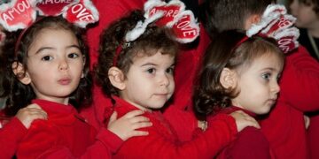 Spettacolo natalizio alla ‘Baby Kinder Park’