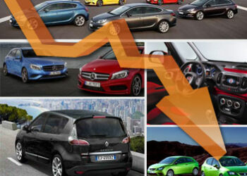 Auto in crisi, il 2012 chiude in picchiata