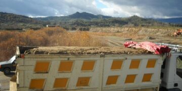 Cava abusiva in una Zona a Protezione Speciale