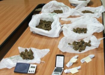 Droga, trovato con mezzo kg di Marijuana
