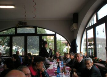 Sesto pranzo sociale con gli anziani