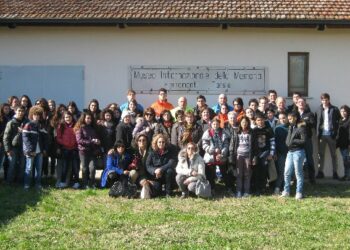 Delegazione di Ciro’ Marina in visita al Campo di Ferramonti di Tarsia