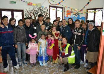 Festa in maschera al Centro d’Accoglienza Sant’Anna