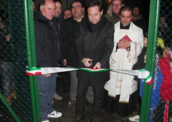 Inaugurato campo calcetto a Rossano