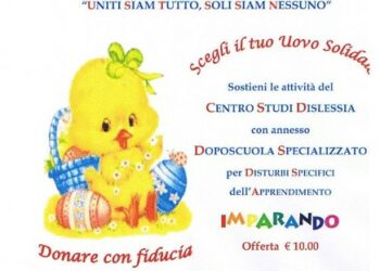 Uovo solidale della cooperativa sociale Coriss